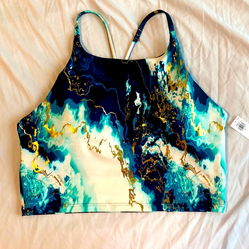 Cropped activewear top from Old Navy. New. Never used.